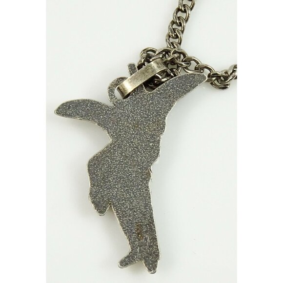 Saint St Michael Angel Pendant on Chain Necklace Religious Catholic Jewelry - Picture 3 of 3